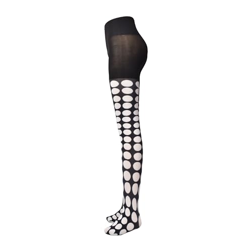 Image of kate spade new york Women's Printed Dot Tights, 1-pack of Stylish Statement Tights, Soft Stockings, Seamless