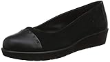  Hotter Damen Angel Geschlossene Ballerinas, Schwarz (Black Stud 338), 37.5 EU