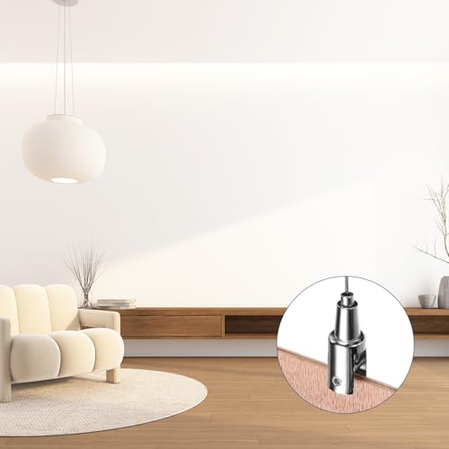 Ganchos para letreros de techo en acero inoxidable con cable regulable 6