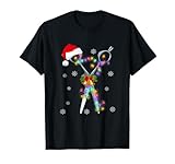 Lustige Schere Friseur Weihnachtsmann Weihnachten Haarstylist Xmas T-Shirt