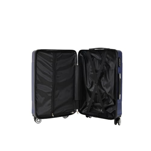 3-piece hard shell luggage set, suitable for both long-distance and short distance travel. Equipped with four-wheel rollers, password lock, and hiking bag4