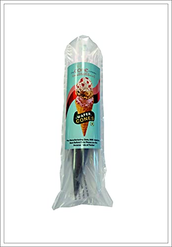 Image of the cone company Chocolate Ice Cream Cones-Pack Of 50 Pcs Wafer Cones (Combo 2, 1.200 Kg)
