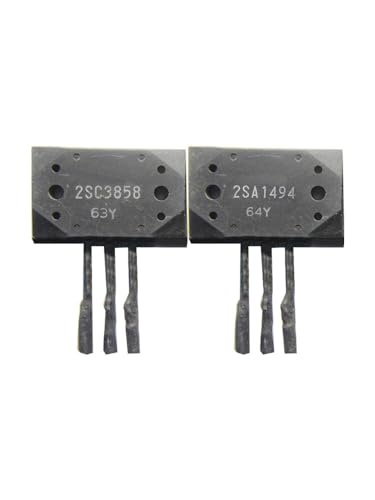 AmAir 5Pairs 2SA1494 2SC3858 MT-200 Silicon NPN + PNP Transistor