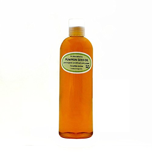 12 Oz Premium Pumpkin Seed Oil Unrefined Virgin Pure Organic by Dr.Adorable