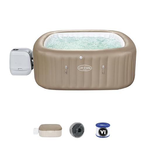 Bestway Spa Gonflable carré Lay-Z-Spa Palma Hydrojet Pro 5-7 Places