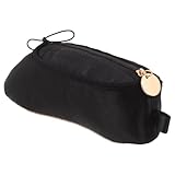 TOGEVAL Bolsa de Maquillaje Pequeña Negra con Cremallera para Zapatillas de Ballet, Neceser Portátil para Niñas y Mujeres, Organizador Multifuncional para Accesorios de Baile y Viaje