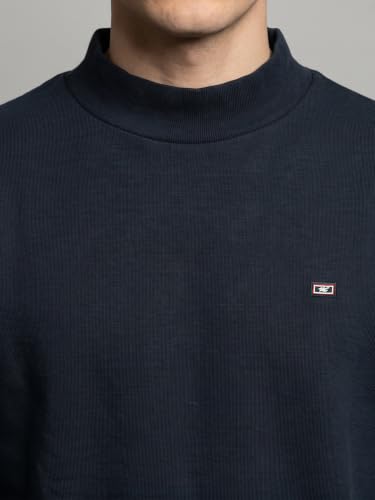 Image of Monte Carlo Mens Regular Fit Full Sleeve Solid T Neck Winter Tshirt (Pack of 1)