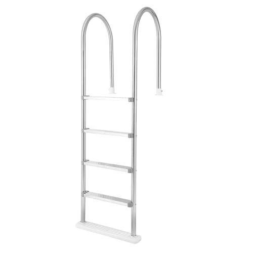 Blue Wave Premium Stainless Steel in-Pool Ladder for Above Ground Pools