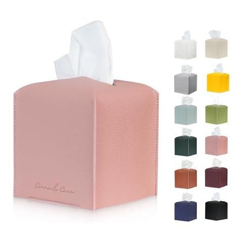 Connsole Casa PU Leather Tissue Box Cover Cover