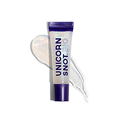 Image of UNICORN SNOT Plant-Based Glitter Lip Gloss | Sparkly & Shimmer Lips for Christmas Glitter Makeup | Vegan & Cruelty Free 0.37 fl oz (BIO Galaxy)