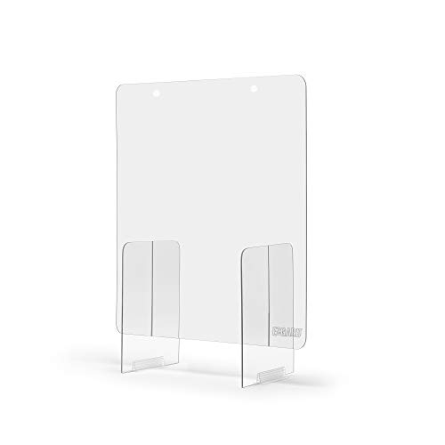 Portable Lightweight Sneeze and Cough Protective Plexiglass Shield Guard for Counters |