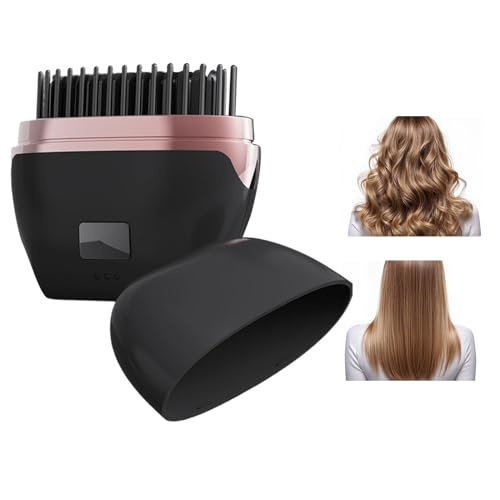 Lisseur de cheveux sans fil portable pour discipliner les frisottis en voyage