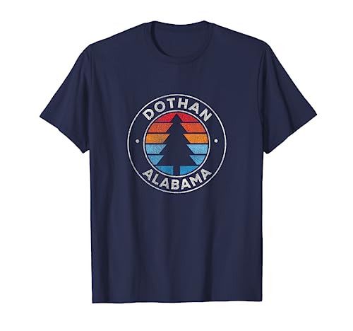 Dothan Alabama AL Vintage Graphic Retro 70s T-Shirt