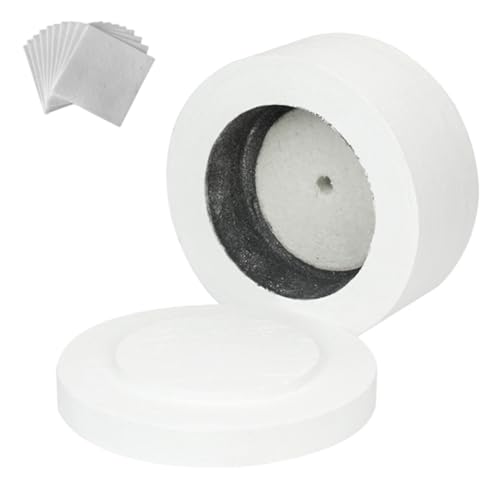 Horno de microondas para fusión de vidrio, horno de cerámica profesional de 7, 7x4, 3 pulgadas con papel para fundir joyería
