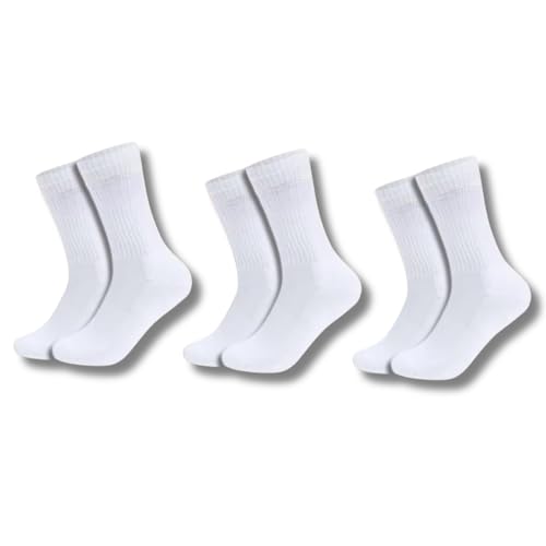 Image of cotton socks for men Socks for Men & Women Solid Sports Cushion Sneaker Unisex Towel Socks Combo for Running, Cycling & Gym, Odour Free, Free Size