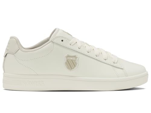 Baskets Court Shield II K-Swiss blanches chaussure homme sport chic 39,5