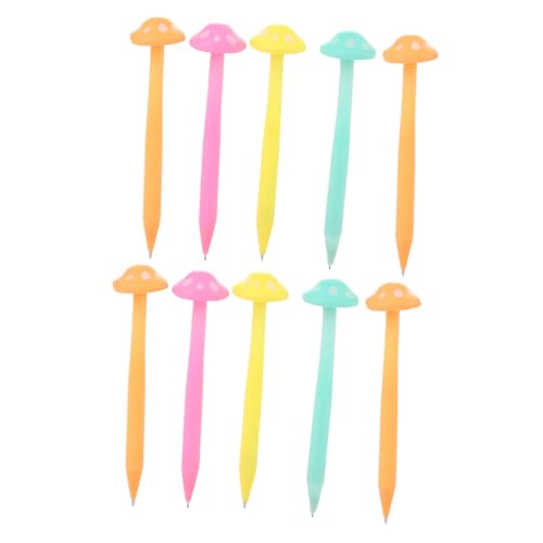 HOODANCOS カートゥーンキノコ形 シャーペン 学生用 書きやすい メカニカルペンシル 文房具 可愛い贈り物 学習やスケッチに