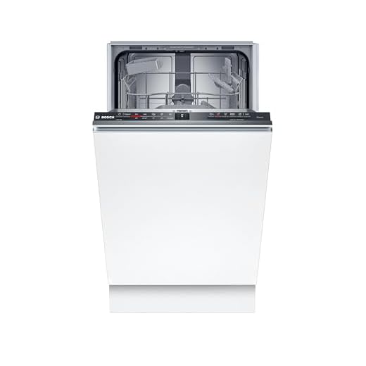 Bosch SPV2HKX42E Serie 2, Lavastoviglie da incasso a scomparsa totale, Home Connect, InfoLight, Programma Preferito, Assistente al lavaggio, Diagnostica da remoto, 45 cm