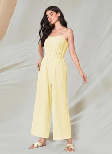 Image of TOPLOT Women's Jumpsuit Co-ord Set | Soft Breathable Feel | Comfortable Fit with Easy Movement | Stylish One-Piece Outfit Design | Perfect for Casual & Travel (5225)