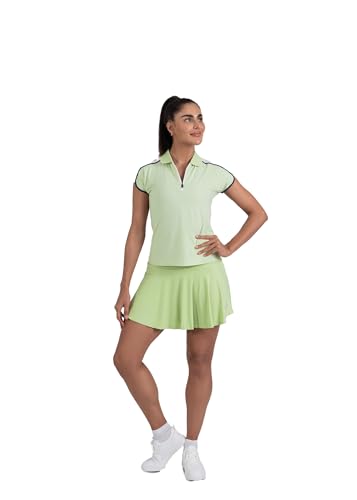 Image of STRCH Women's Nylon Pro Player Flurry Flow Comfort Skirts