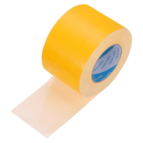 Image of uxcell Heavy Duty Duct Tape, 3 Inch x 55 Yard Waterproof Flexible Hand Tear Strong Adhesive Duct Tapes for Crafts DIY, Fixing, Repairs, Yellow