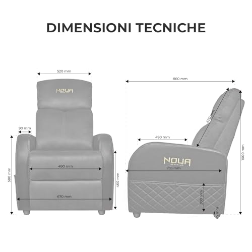 Ares Royal Gold Poltrona Gaming, Sedia da Gioco con Poggiapiedi, Schienale Regolabile e Poggiatesta, Nero e Oro - Sedia gaming - Immagine 1