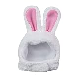 YWSTYllelty Sonnenblumen Banane Katzen Hut fü Kleine Artikel HundeKatze Tedy-Hut Multicolor Wolle Baumwoll-Tierkleidung für Hundehut SHU Kopfbedeckung (a-White, One Size)