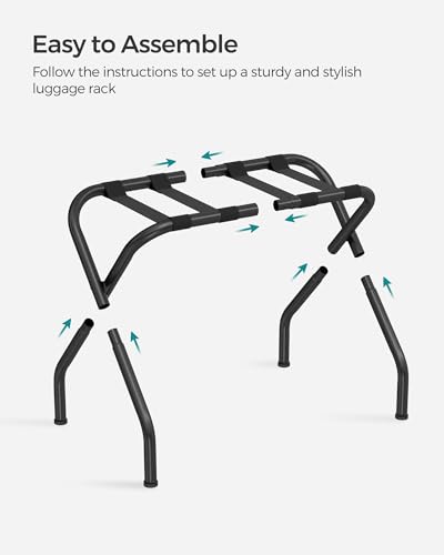 Songmics Luggage Rack For Guest Room thumb #6