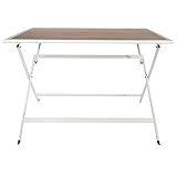 mobiliario urbano barcelona Almacenamiento práctico: mesa plegable para un fácil almacenamiento y portabilidad, adecuada para espacios pequeños