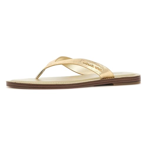 Michael Kors Koko, Slippers Mujer, Dorado Claro, 40.5 EU