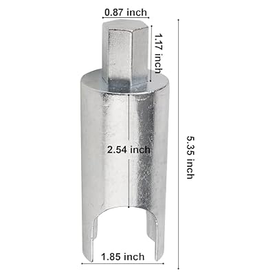 RV Temperature Pressure Valve Remover, Universal Water Heaters Pressure Valve Remover, Use with 7/8-inch Wrench