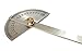 Stainless Steel Protractor 0-180 degrees (Degree Protractor)