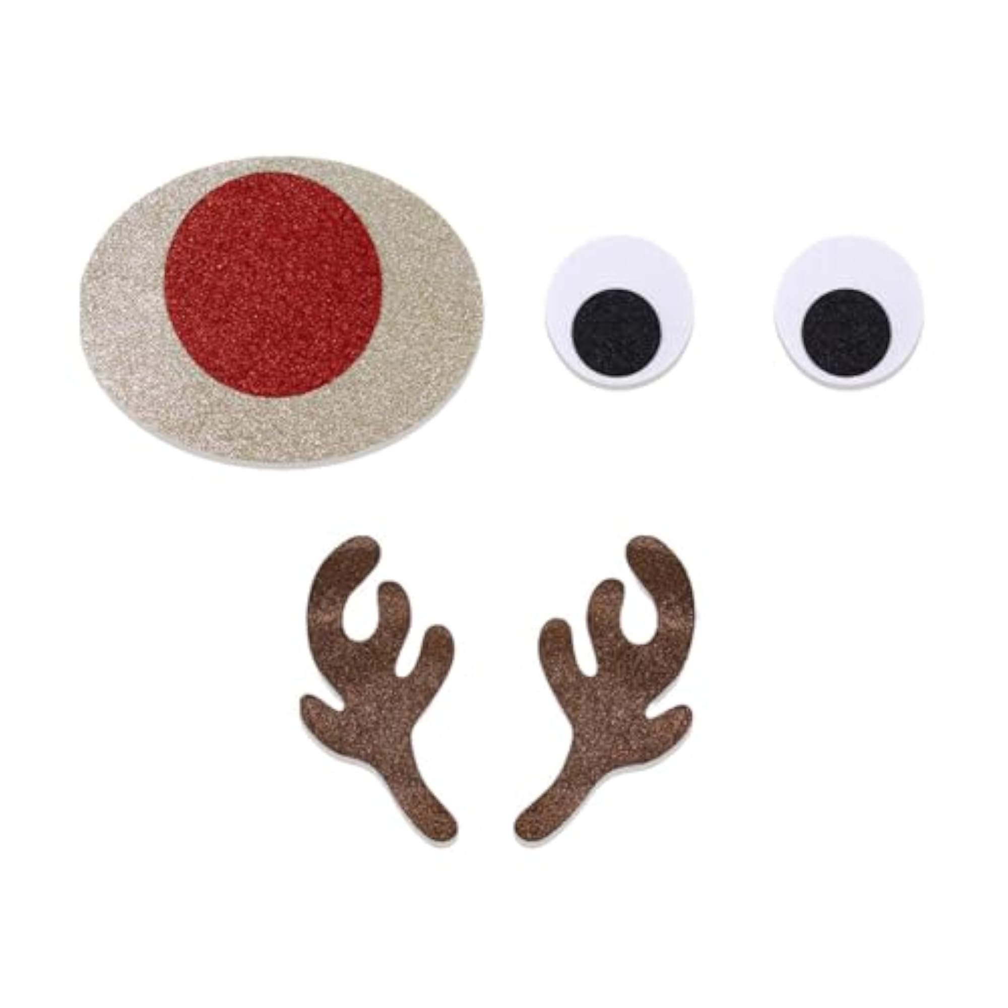 Christmas Themed Door Sticker Felt Cloth Decals