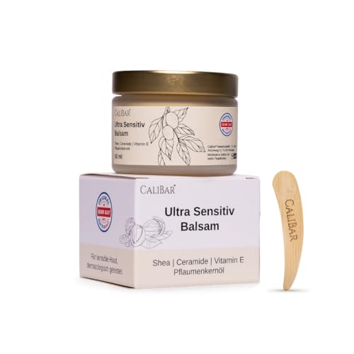 Calibar Ultra Sensitiv Balsam - Hautbalsam, Babypflege, Windelpflege, Intimpflege, Intensivpflege, Sensitiv, Gesicht und Körper, Parfümfrei, 50ml