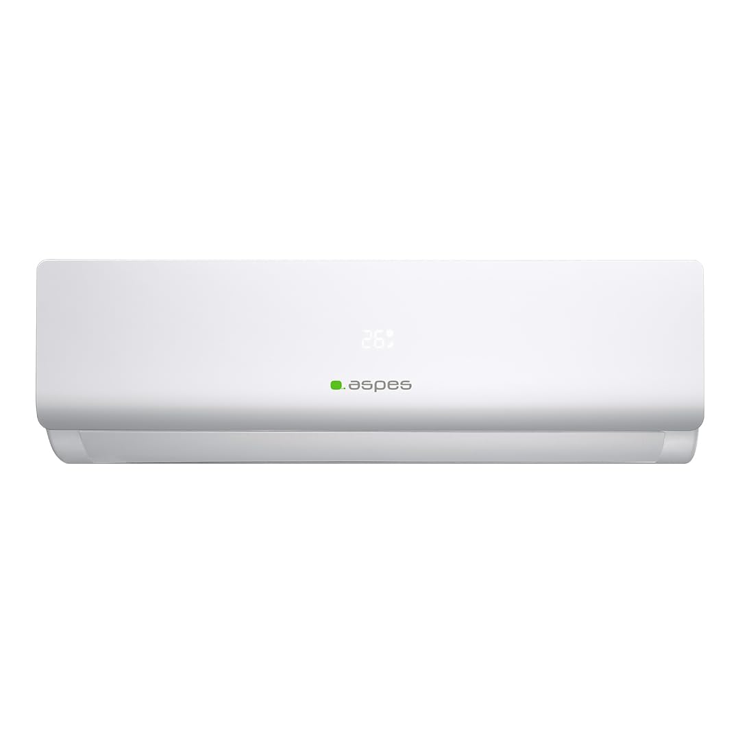 Aspes Aire Acondicionado Split, 24000 BTU AAAS2400W. Bomba de Calor, Temporizador, Clasificación Energética A++