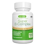 Igennus Super B-Complex - High Absorption Methylated B Vitamins, Clean Label, 180 Sustained Release Tablets - Complete Spectrum of B Vitamins with Folate, Boosted B12 & Vitamin C, 90 Servings