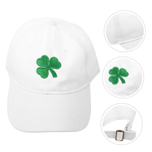 Casquette baseball Shamrock Saint-Patrick chapeau mixte brodé ajustable 2pcs - 5