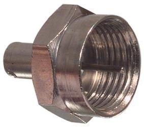 Indipc: Conector F para cabo coaxial (75 ohms)