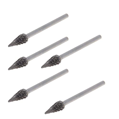 Fresas rotativas Auniwaig 5 piezas 0.24 pulg miniatura 1