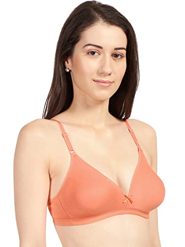 Image of SONARI Omania Womens Non-Padded Cotton Polyester Bras - Solid, Non-Wired, Medium Coverage, Hand Washable (Pack of 2)