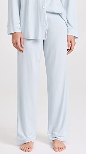 Image of Eberjey Gisele Classic Women's Pajama Set | Long Sleeve Shirt + Long Pants