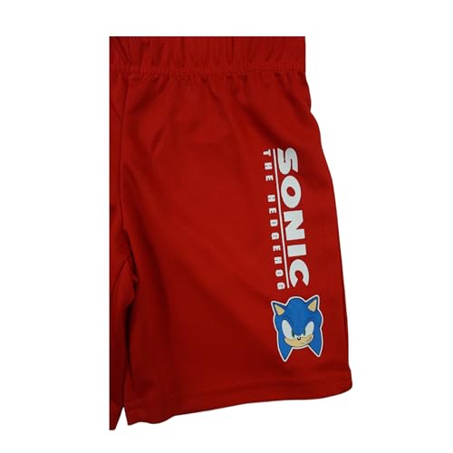 Image of SEGA Sonic The Hedgehog Toddler /Little Boys 2-Piece Clothing Sets Short Sleeve Tee-Shirt and Shorts Set
