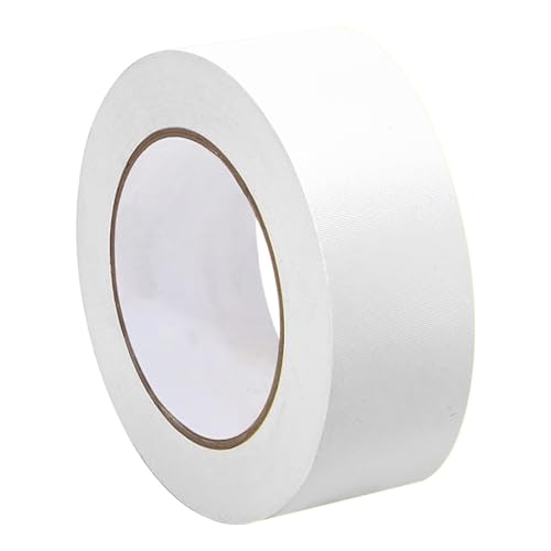 Image of TapeCase TC602W Paper Masking Tape, 1.5 inch x 60yd, 4.5 mil, White (24 Rolls /Case)