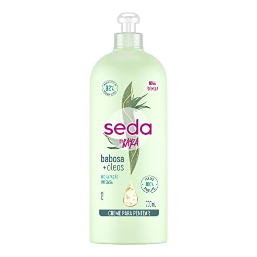 Seda Creme Para Pentear Babosa + Óleos 700 Ml