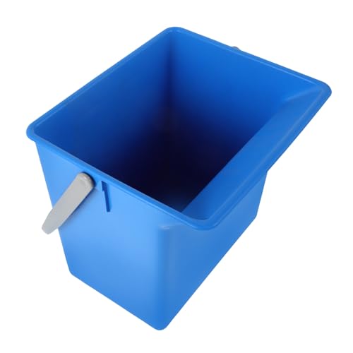 Cubo rectangular con marcas de medición para evitar dosificaciones incorrectas
