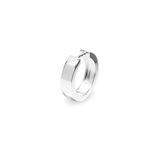 Preisvergleich Produktbild NKlaus Silber Einzel echt 925 Sterlingsilber Klappcreole Quadratisch 15mm 1885
