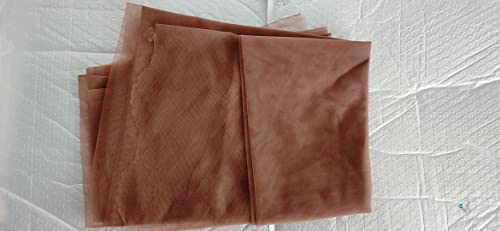 Luxurious Stretch Tulle Fabric in Brown Nude - 5 Yards of Soft, Sheer Perfection for Fashion & Decor 3 Luxurious Stretch Tulle Fabric in Brown Nude - 5 Yards of Soft, Sheer Perfection for Fashion & Decor - Image 2