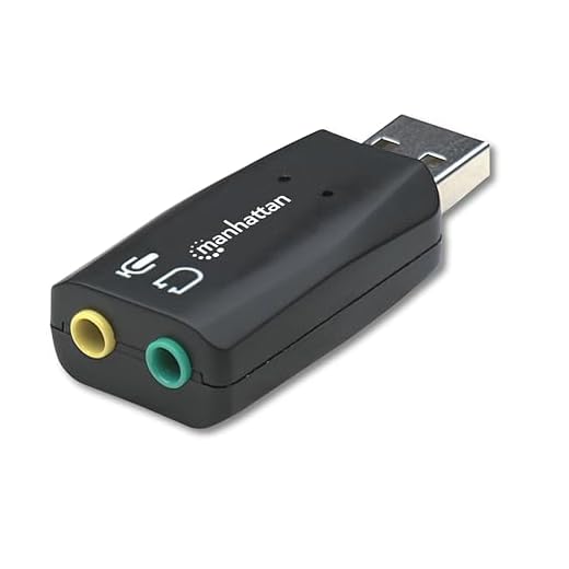 Manhattan 150859 Scheda audio USB Suono 3D
