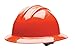 Bullard Full Brim Hard Hat Classic C33 6 Point Ratchet Suspension Hi-viz Orange