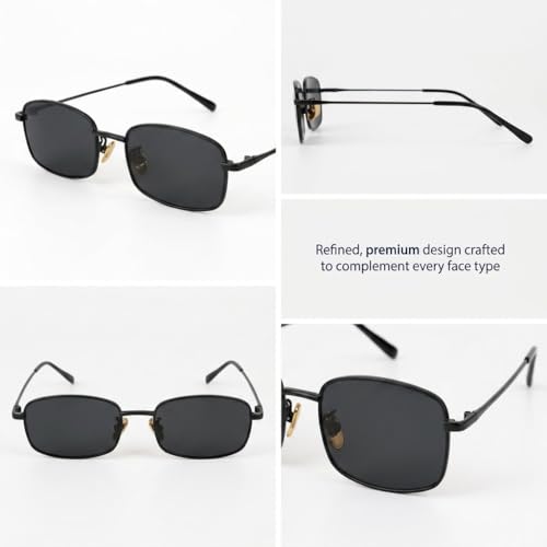 Image of SALTY Darkbyte Sunglasses for Men & Women | Stylish Unisex Goggles | Trendy Shades | Designer Eyewear | UV Protection Frame | Travel Fashion Accessories